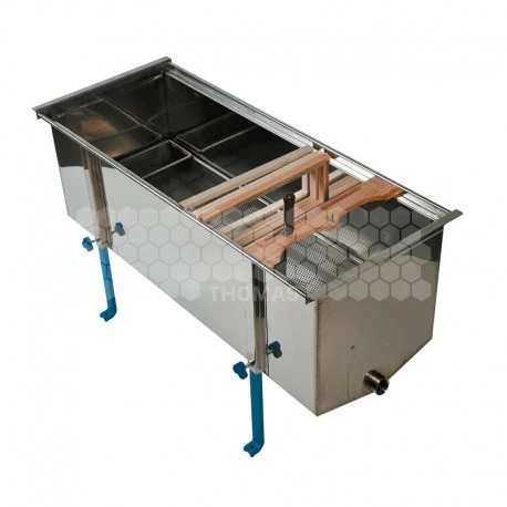BAC A DESOPERCULER INOX THOMAS® PRO 1310 X 530 HAUTEUR REGLABLE 1 BAC A DESOPERCULER INOX THOMAS® PRO 1310 X 530 HAUTEUR REGLABLE