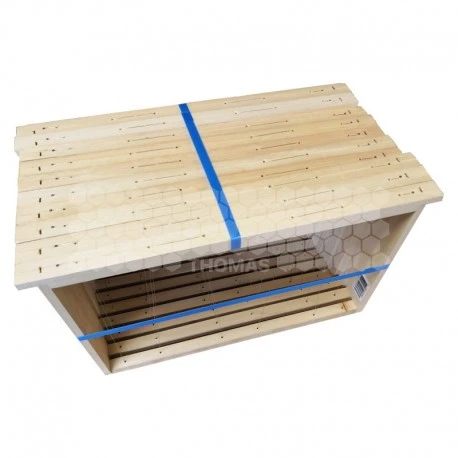 Cadres Dadant Corps Droit Mi-bois Filé Verticalement (lot 10 Pièces) 1 Cadres Dadant Corps Droit Mi-bois Filé Verticalement (lot 10 Pièces)