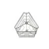 CAGE INOX TANGENTIELLE 3 CADRES POUR EXTRACTEUR MINI