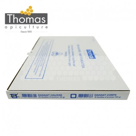 Feuilles De Cire Gaufrées 1kg Dadant Hausse Thomas®(carton 20 Pièces) 1 Feuilles De Cire Gaufrées 1kg Dadant Hausse Thomas®(carton 20 Pièces)