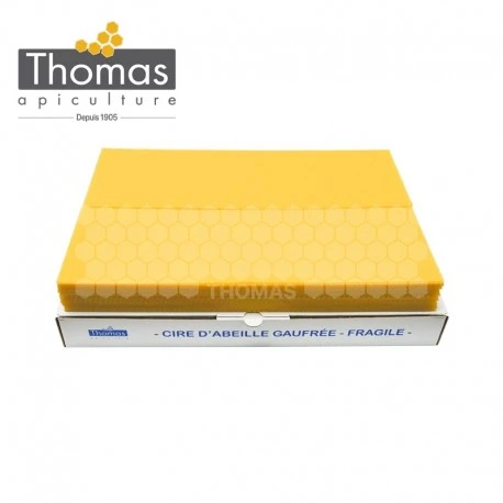 Feuilles De Cire Gaufrées 2kg Dadant Hausse Thomas®(carton 40 Pièces) 1 Feuilles De Cire Gaufrées 2kg Dadant Hausse Thomas®(carton 40 Pièces)
