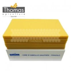 Feuilles De Cire Gaufrées 5 Kg Dadant Corps Thomas®(carton 50 Pièces)