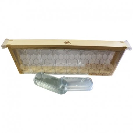 COFFRET CADRE PREMIUM DADANT HAUSSE (16 SECTIONS POUR MIEL EN RAYON) 1 COFFRET CADRE PREMIUM DADANT HAUSSE (16 SECTIONS POUR MIEL EN RAYON)