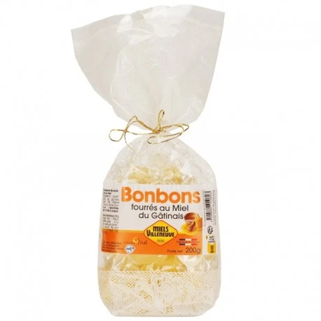 Bonbons Fourrés Au Miel Du Gâtinais 200 G 1 Bonbons Fourrés Au Miel Du Gâtinais 200 G