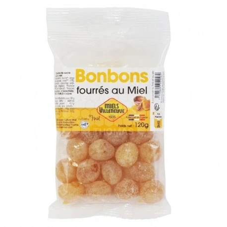 CONFISERIE DOUCES SAVEURS BOULES FOURREES MIEL 120 GR 1 CONFISERIE DOUCES SAVEURS BOULES FOURREES MIEL 120 GR