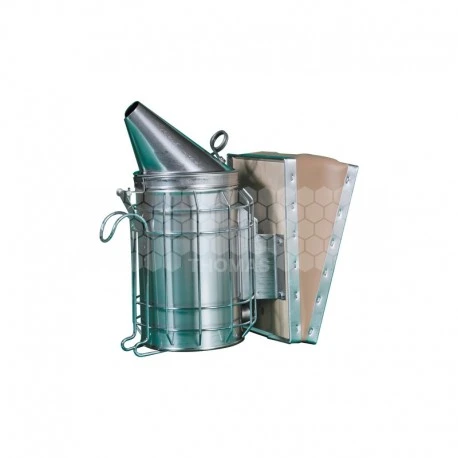Enfumoir à Abeilles Inox Dadant Avec Cage De Protection H.17 Cm 1 Enfumoir à Abeilles Inox Dadant Avec Cage De Protection H.17 Cm