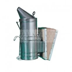 Enfumoir à Abeilles Inox Dadant Avec Cage De Protection H.24 Cm