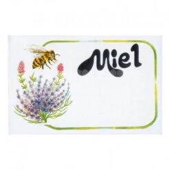 Étiquette Gomme Abeille Miel