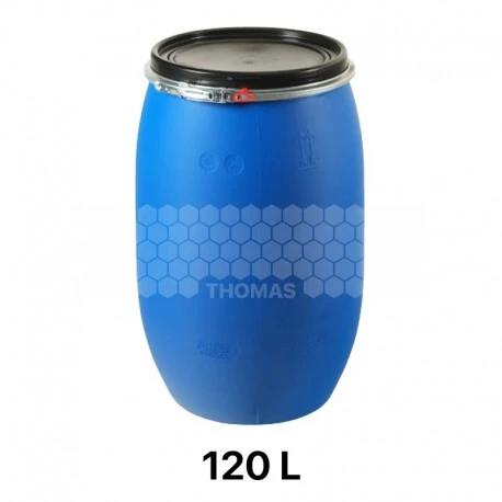 Fût à Miel Plastique Bleu - 120 L - 150 Kg 1 Fût à Miel Plastique Bleu - 120 L - 150 Kg