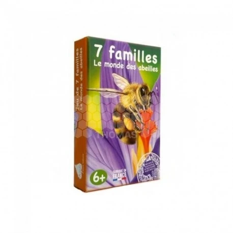 JEU - 7 FAMILLES LE MONDE DES ABEILLES 1 JEU - 7 FAMILLES LE MONDE DES ABEILLES