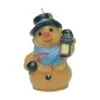 MOULE A BOUGIE : BONHOMME DE NEIGE
