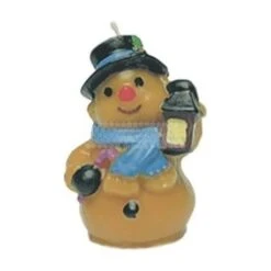 MOULE A BOUGIE : BONHOMME DE NEIGE