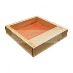 Nourrisseur Couvre-cadres Bois Paraffiné 4 L Pour Ruche Warré