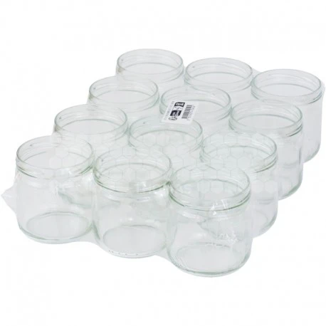 Pots Verre Chonig 500 G TO 82 (pack 12 Pièces, Sans Capsules) 1 Pots Verre Chonig 500 G TO 82 (pack 12 Pièces, Sans Capsules)