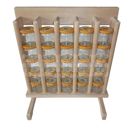 PRESENTOIR EN BOIS MASSIF 5 COLONNES 1 PRESENTOIR EN BOIS MASSIF 5 COLONNES