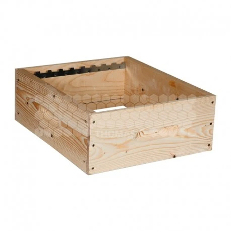 Hausse De Ruche Dadant 10 Cadres Pribois® Pour 9 Cadres (crémaillère) 1 Hausse De Ruche Dadant 10 Cadres Pribois® Pour 9 Cadres (crémaillère)