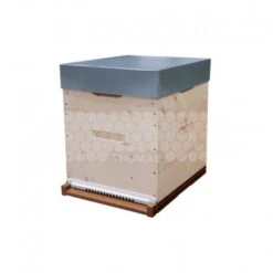 Ruche Mi-bois Dadant 10 Cadres Pribois® Avec Toit Et Cadres Hoffmann