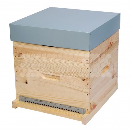 Thomas-apiculture Boutique 14 Thomas-apiculture Boutique -Thomas-apiculture Boutique pribois ruche dadant 12 c cadres files toit en tole 100mm