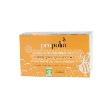 PROPOLIA - INFUSION BIO APRÈS-REPAS (20 SACHETS DE 1.5 G) 1 PROPOLIA - INFUSION BIO APRÈS-REPAS (20 SACHETS DE 1.5 G)