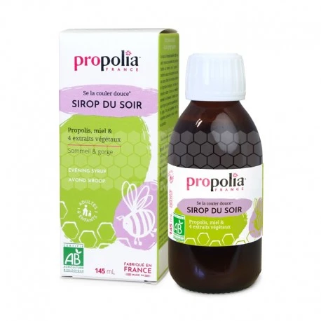 Sirop Du Soir BIO Propolia 150ml 1 Sirop Du Soir BIO Propolia 150ml