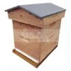 Ruche Mi-bois Dadant 10 Cadres Confort Essencia® Toit Chalet Brut